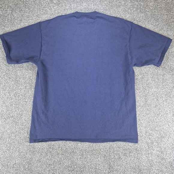 Vintage Jerzees T-Shirt Size XL‎ Heavyweight Cotton Cat Iridescent Made in USA - Picture 4 of 8